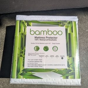 California King Bamboo mattress protector
